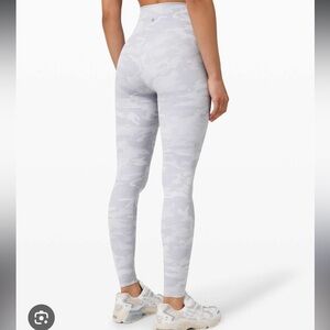 lululemon Wunder under incognito camo leggings